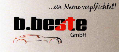 B. Beste GmbH ...ein Name verpflichtet! Logo